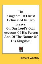 Tapa de The Kingdom of Christ Delineated in Two Essays