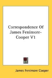 Tapa de Correspondence Of James Fenimore-Cooper V1