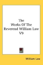 Tapa de The Works Of The Reverend William Law V9
