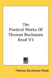 Tapa de The Poetical Works Of Thomas Buchanan Read V3