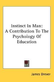 Tapa de Instinct In Man