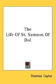 Tapa de The Life Of St. Samson Of Dol