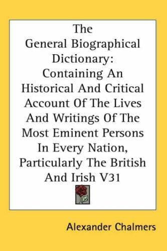 Tapa de The General Biographical Dictionary