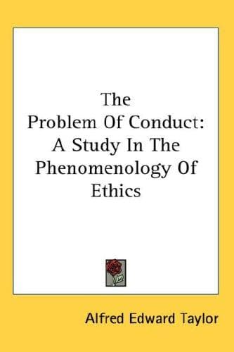 Tapa de The Problem Of Conduct