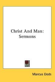 Tapa de Christ And Man