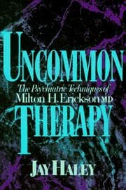 Tapa de Uncommon therapy