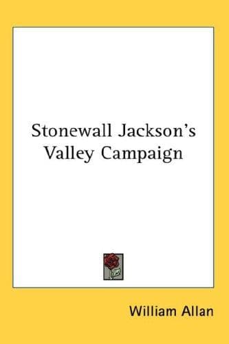 Tapa de Stonewall Jackson's Valley Campaign