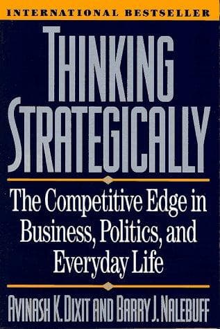 Tapa de Thinking Strategically
