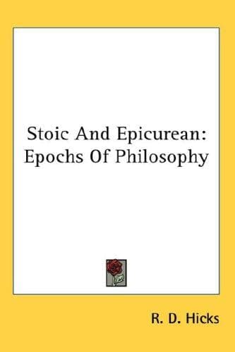 Tapa de Stoic And Epicurean