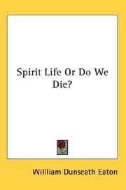 Tapa de Spirit Life Or Do We Die?
