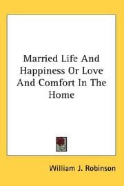 Tapa de Married Life And Happiness Or Love And Comfort In The Home