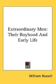 Tapa de Extraordinary Men