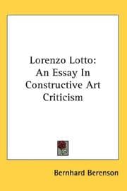 Tapa de Lorenzo Lotto