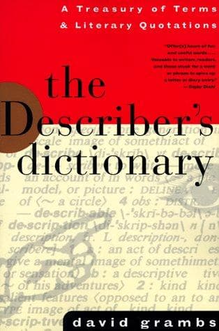 Tapa de The Describer's Dictionary