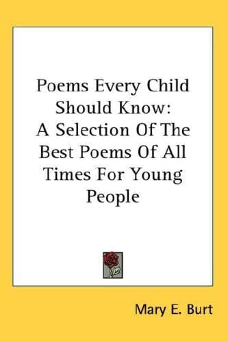 Tapa de Poems Every Child Should Know
