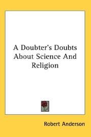 Tapa de A Doubter's Doubts About Science And Religion