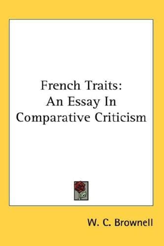 Tapa de French Traits