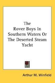 Tapa de The Rover Boys In Southern Waters Or The Deserted Steam Yacht
