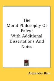 Tapa de The Moral Philosophy Of Paley