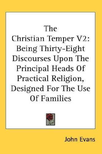 Tapa de The Christian Temper V2