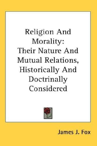 Tapa de Religion And Morality