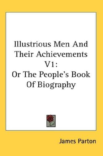 Tapa de Illustrious Men And Their Achievements V1