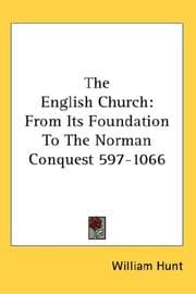 Tapa de The English Church