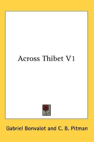 Tapa de Across Thibet V1