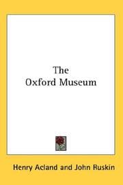 Tapa de The Oxford Museum