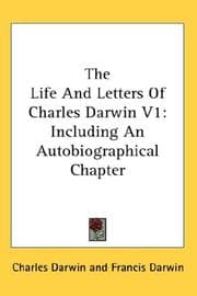 Tapa de The Life And Letters Of Charles Darwin V1