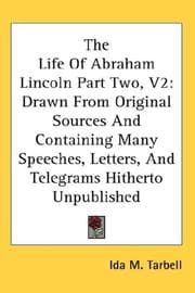 Tapa de The Life Of Abraham Lincoln Part Two, V2
