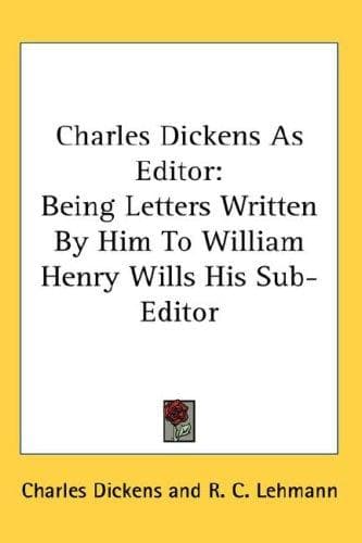 Tapa de Charles Dickens As Editor