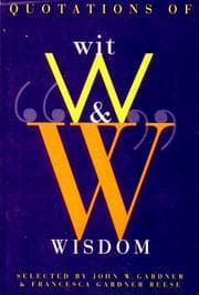 Tapa de Quotations of wit and wisdom