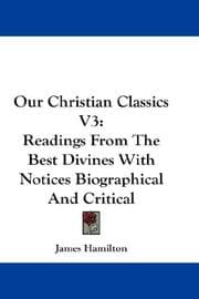 Tapa de Our Christian Classics V3