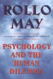 Tapa de Psychology and the human dilemma