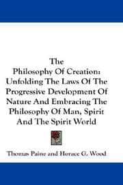 Tapa de The Philosophy Of Creation