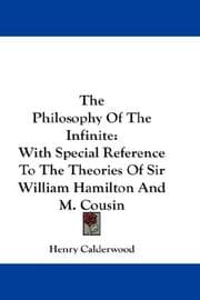 Tapa de The Philosophy Of The Infinite