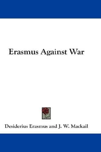 Tapa de Erasmus Against War