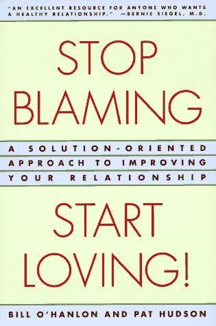 Tapa de Stop blaming, start loving!