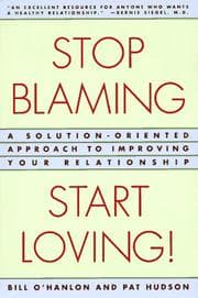 Tapa de Stop blaming, start loving!