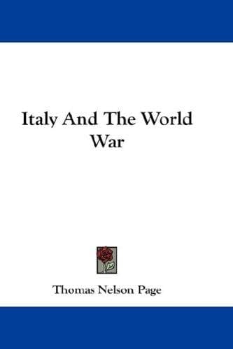 Tapa de Italy And The World War
