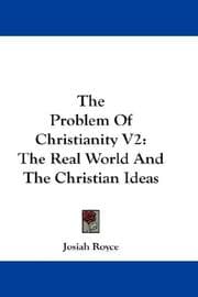 Tapa de The Problem Of Christianity V2