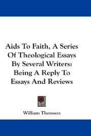 Tapa de Aids To Faith, A Series Of Theological Essays By Several Writers