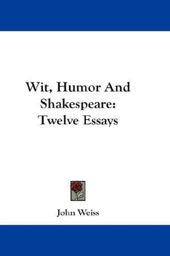 Tapa de Wit, Humor And Shakespeare