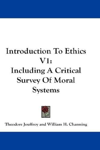 Tapa de Introduction To Ethics V1