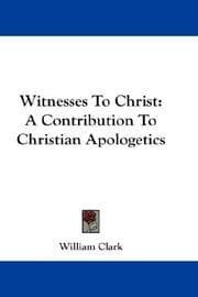 Tapa de Witnesses To Christ