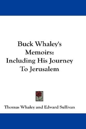 Tapa de Buck Whaley's Memoirs