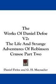 Tapa de The Works Of Daniel Defoe V2
