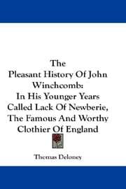Tapa de The Pleasant History Of John Winchcomb