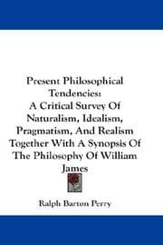 Tapa de Present philosophical tendencies